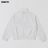 SMFK 2604 幻影阔身户外夹克 云白