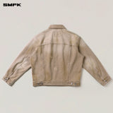 SMFK 2509 狂野大陆巨型手工牛仔夹克