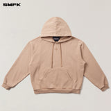 SMFK 2510 十字雕像阔身迷彩运动帽衫 沙漠色
