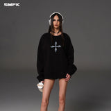 SMFK 2605 荒原之风圆领卫衣 荒野黑