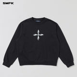 SMFK 2605 荒原之风圆领卫衣 荒野黑