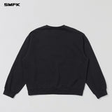 SMFK 2605 荒原之风圆领卫衣 荒野黑