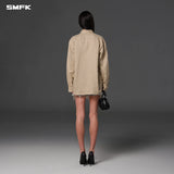 SMFK 2605 十字流浪衬衫/亚麻