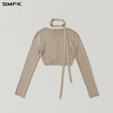 SMFK 2608 神话女妖短针织开衫