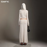 SMFK 2608 幻影海妖虚幻针织连帽开衫