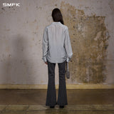 SMFK 2609 海妖迷雾晚礼衬衫 冰川灰