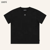 SMFK SS2402 经典十字花超大Tee 黑