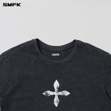 SMFK 2602 十字花复古野性Tee 湮灭黑