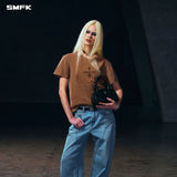 SMFK 2604 复古野性Tee 湮灭棕