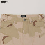 SMFK 2506 野性起源牛仔短裙/沙漠迷彩