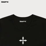 SMFK 2501 十字经典运动紧身Tee 荒野黑