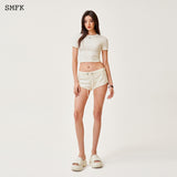 SMFK SS2402 冲锋修身Tee 白