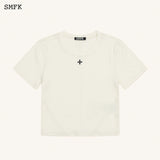 SMFK SS2402 冲锋修身Tee 白