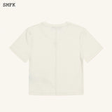 SMFK SS2402 冲锋修身Tee 白