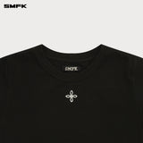 SMFK 2501 十字经典锁链修身运动Tee 荒野黑