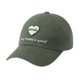 EMIS 2610 HEART WAPPEN BALL CAP-KHAKI