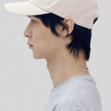 EMIS 2605 WHITE STITCH BALL CAP-LIGHT BEIGE