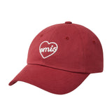 EMIS 2511 HEART BALL CAP-RED