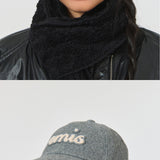 EMIS 2511 BOUCLE LETTERING LOGO BALL CAP-GRAY