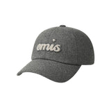 EMIS 2511 BOUCLE LETTERING LOGO BALL CAP-GRAY