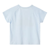 REST & RECREATION 2510 RIRI CROP T-SHIRT - SKY BLUE