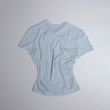 SCULPTOR 2604 Sports Lettering Tee Baby Blue