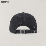 SMFK 2511 十字花刺绣棒球帽 荒野黑