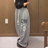 KOREAN COLLECTION 2506 爱心兔子印花卫裤