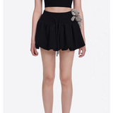 13DE MARZO | 2506 Doozoo Bud Skirt Black