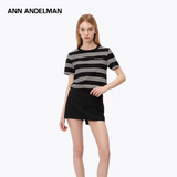 ANN ANDELMAN 2506 宽松条纹短袖