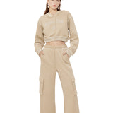 OZLANA SS2310 Club Rhinestone Sweat Suit Set