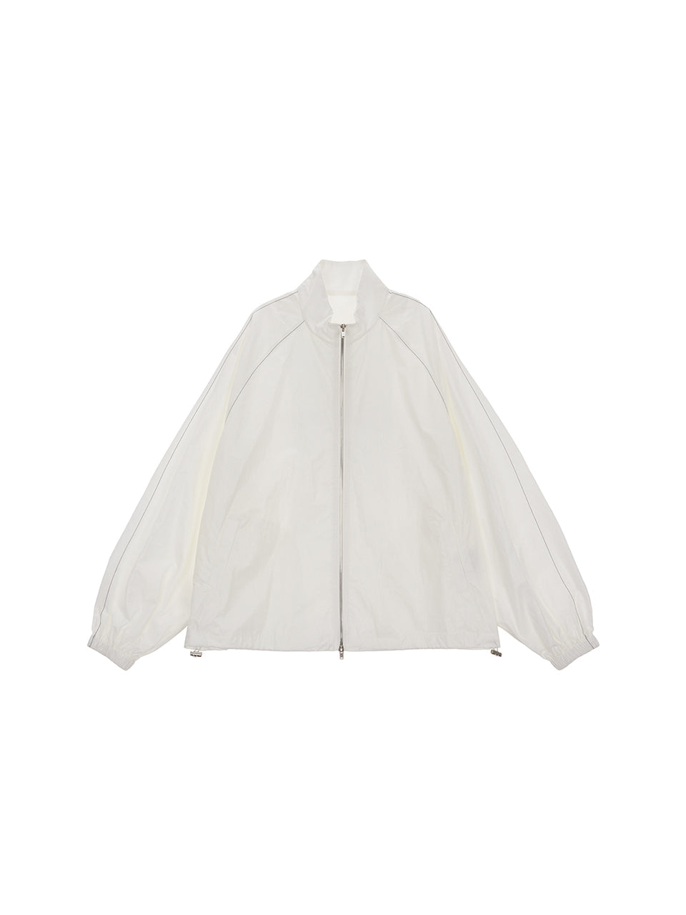 MATIN KIM 2603 LOGO COATING JUMPER IN WHITE – Lines Up