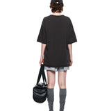 MATIN KIM 2603 MATIN SHADE LOGO TOP IN CHARCOAL