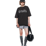 MATIN KIM 2603 MATIN SHADE LOGO TOP IN CHARCOAL
