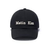 MATIN KIM 2604 MATIN CLASSIC LOGO BALL CAP BLACK