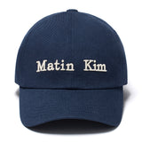 MATIN KIM 2604 MATIN CLASSIC LOGO BALL CAP NAVY