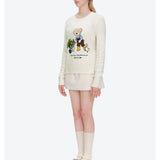 13DE MARZO | 2610 Marzo Valley Appliqué Pullover