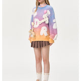 13DE MARZO | 2408 Float Cloud Balloon Sweater Orange