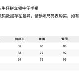 ANN ANDELMAN 2604 拼立领牛仔半裙