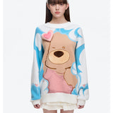 13DE MARZO | 2511 Doozoo Day and Night Sweater White