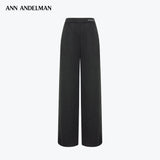 ANN ANDELMAN 2610 百搭垂感运动休闲长裤 灰