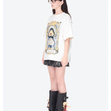 13DE MARZO | 2603 Tarot Reader Bear Illustration T-shirt