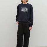 MARITHE 2511 经典LOGO减龄卫衣 藏青