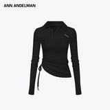 ANN ANDELMAN 2601 歪扭解构POLO 黑