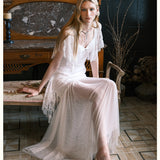 SHEER LUCK 2601 网纱蕾丝拼接鱼尾裙