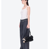 13DE MARZO | 2601 Bear Logo Tank Top White