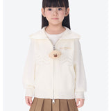 13DE MARZO | 2601 Babybear Wave Edge Cardign Beige