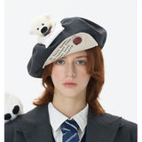 13DE MARZO | 2511 Harry Potter Hedwig Hogwarts Offer Bear Beret