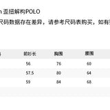 ANN ANDELMAN 2601 歪扭解构POLO 黑