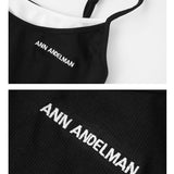 ANN ANDELMAN 2505 假两件美背吊带上衣